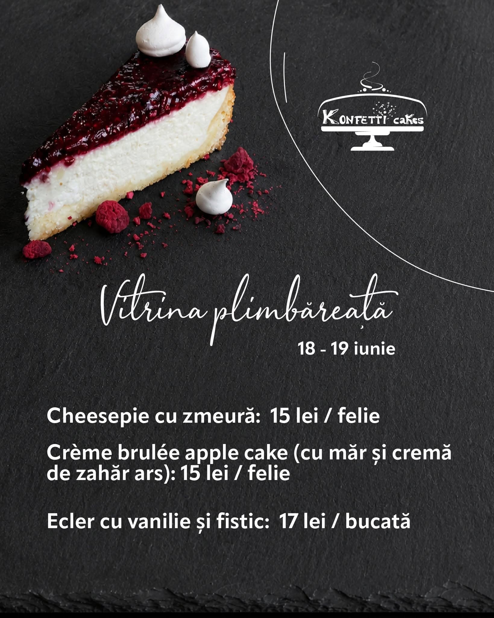Cheesepie cu zmeură